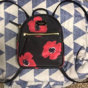 Kate Spade Wilson Poppy Mini Nylon Backpack